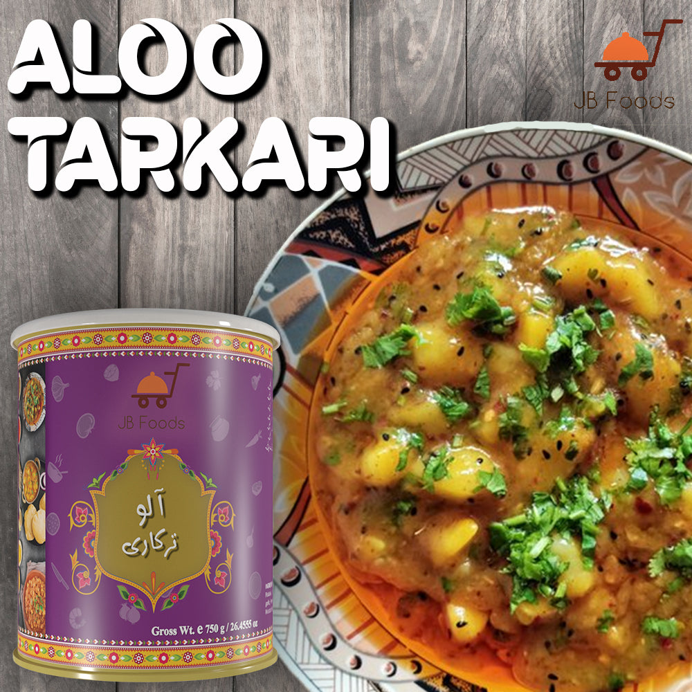 Aloo Tarkari tin pack can delivery pakistan main