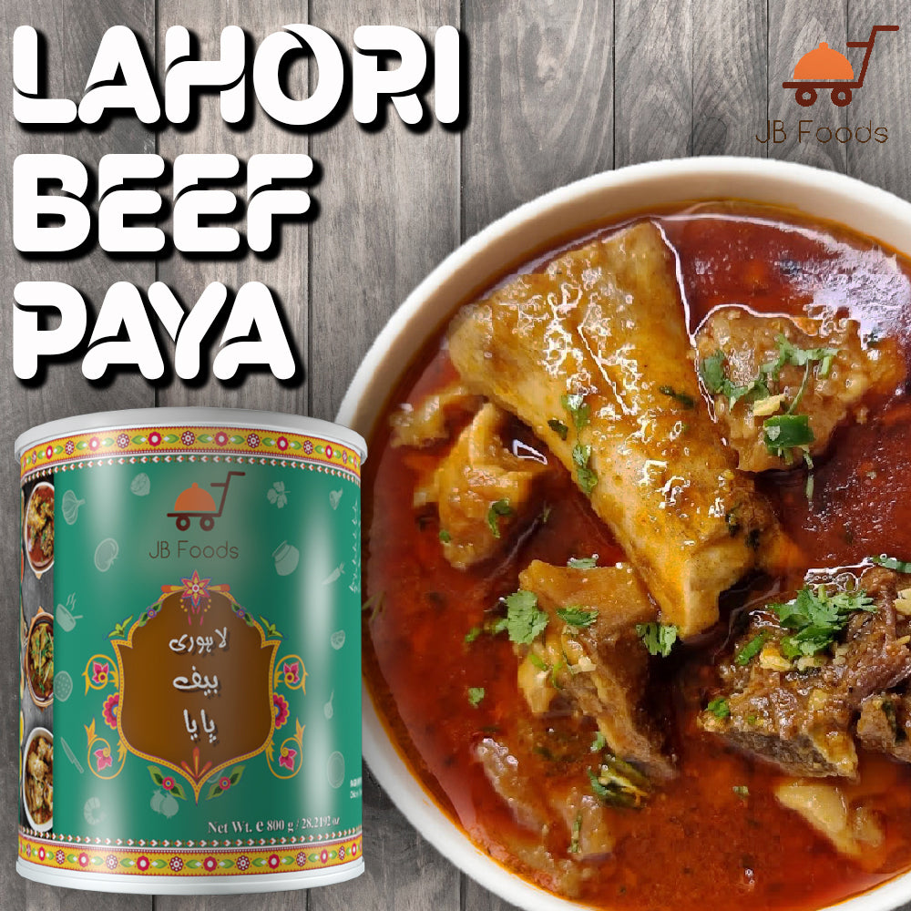 Lahori Beef Paya Can - 800 Grams - Ready to Eat Canned Food – JB Foods ...